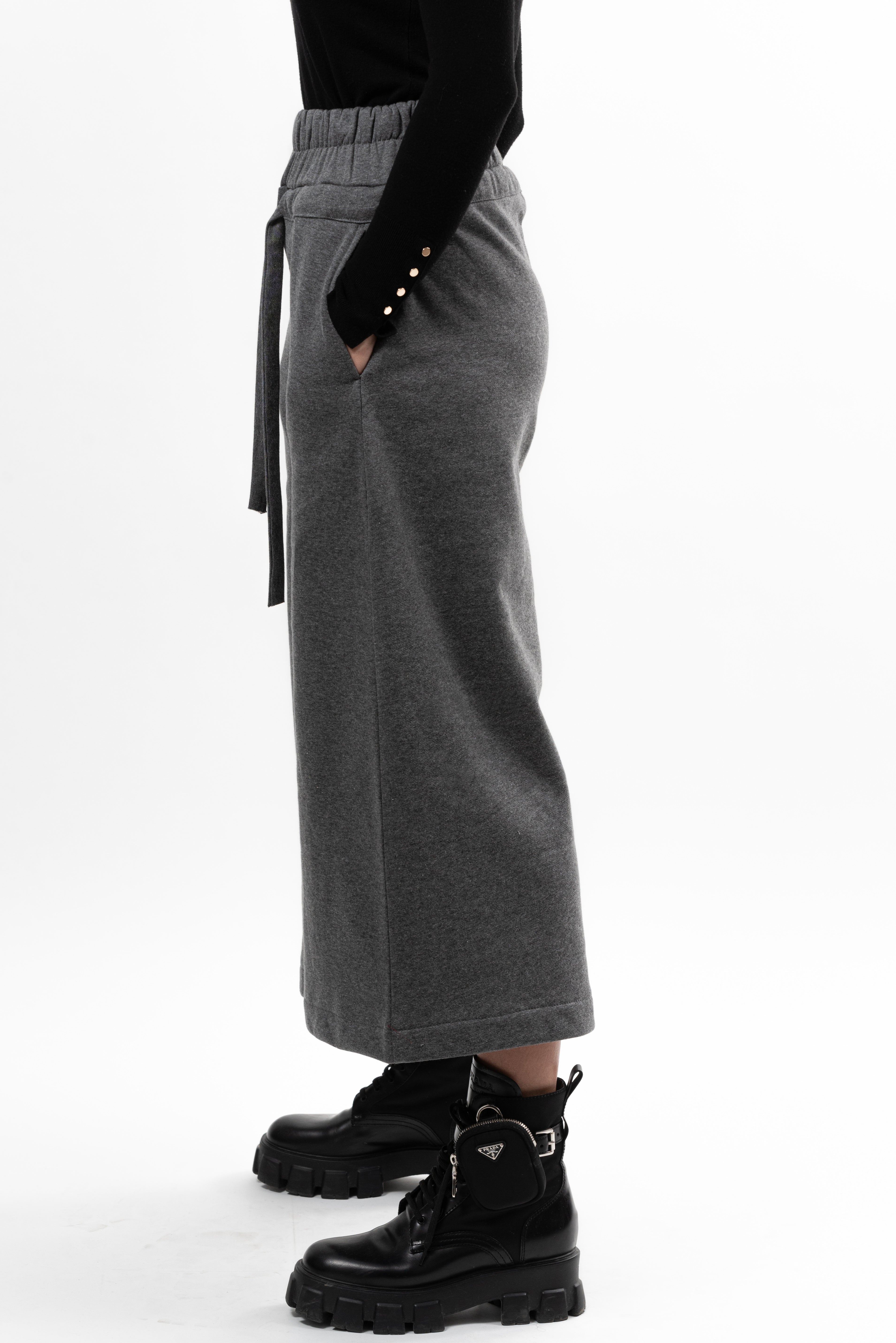 Hanorac Serenity Key-bumbac gri