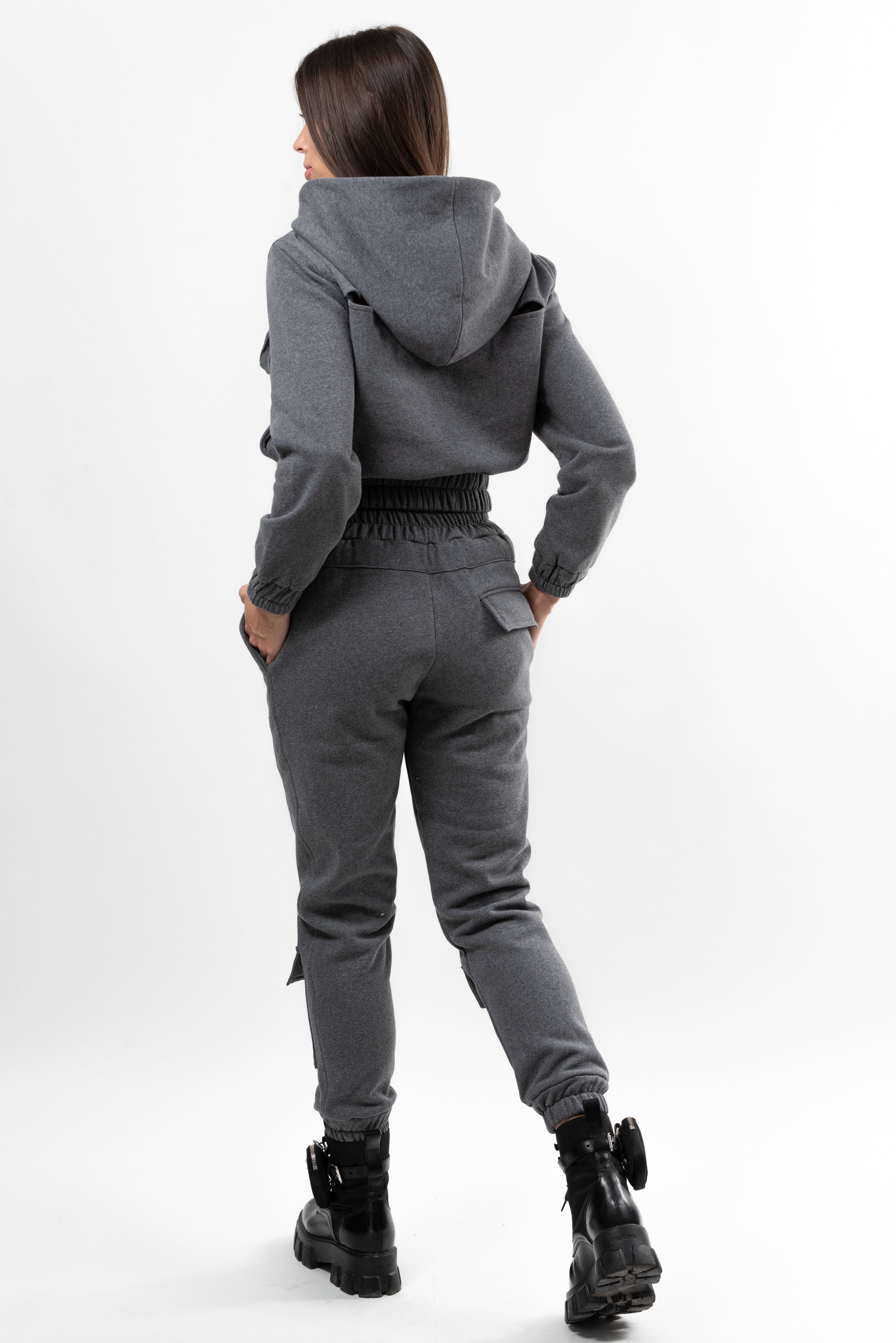 Pantalon bumbac Simplicity Key - gray