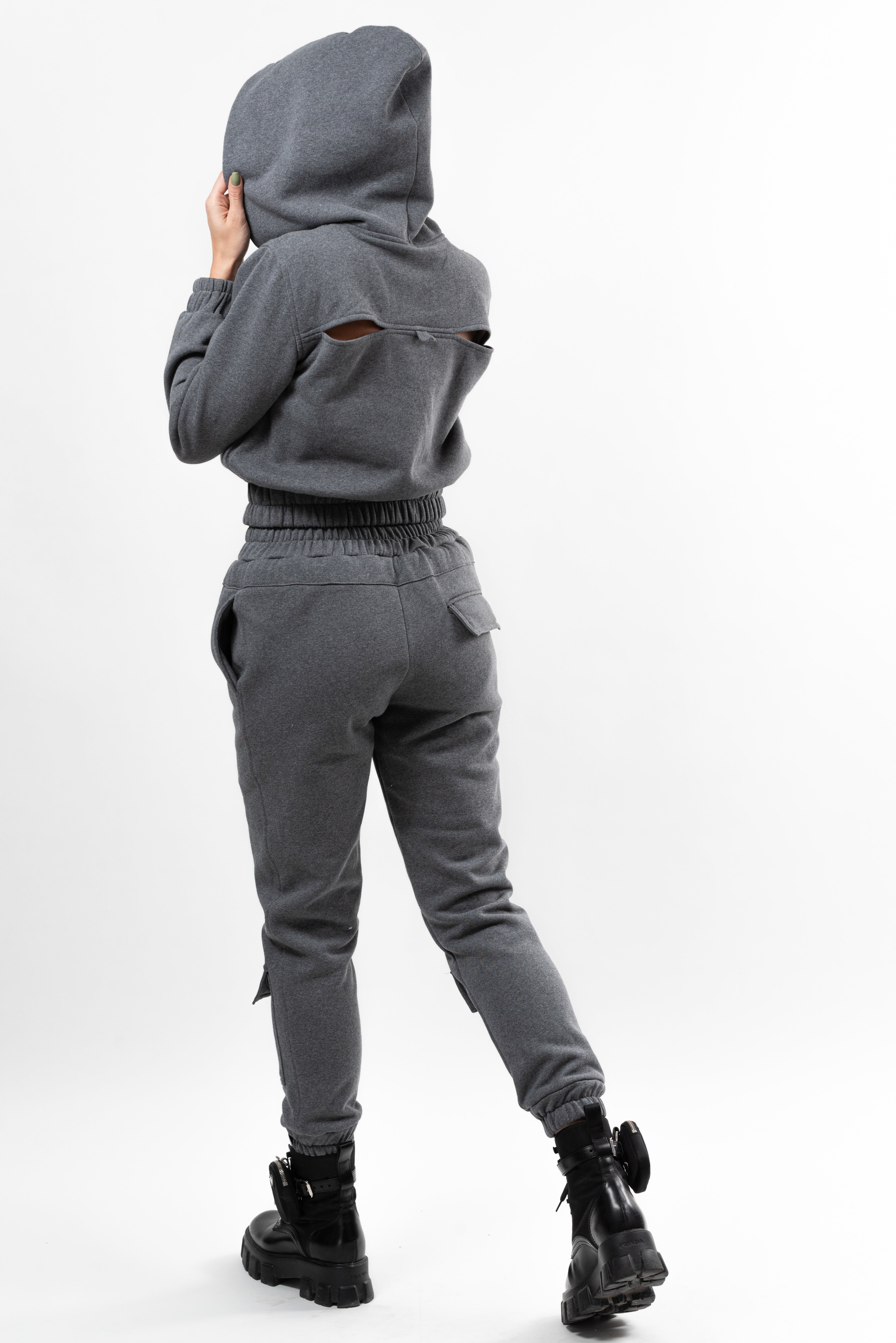 Pantalon bumbac Simplicity Key - gray