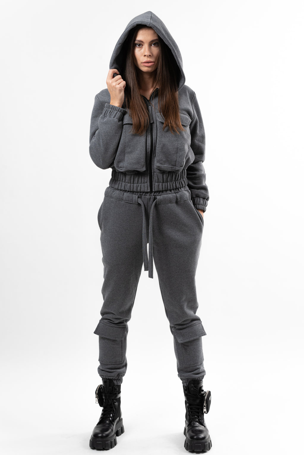 Jacheta bumbac Simplicity Key - grey