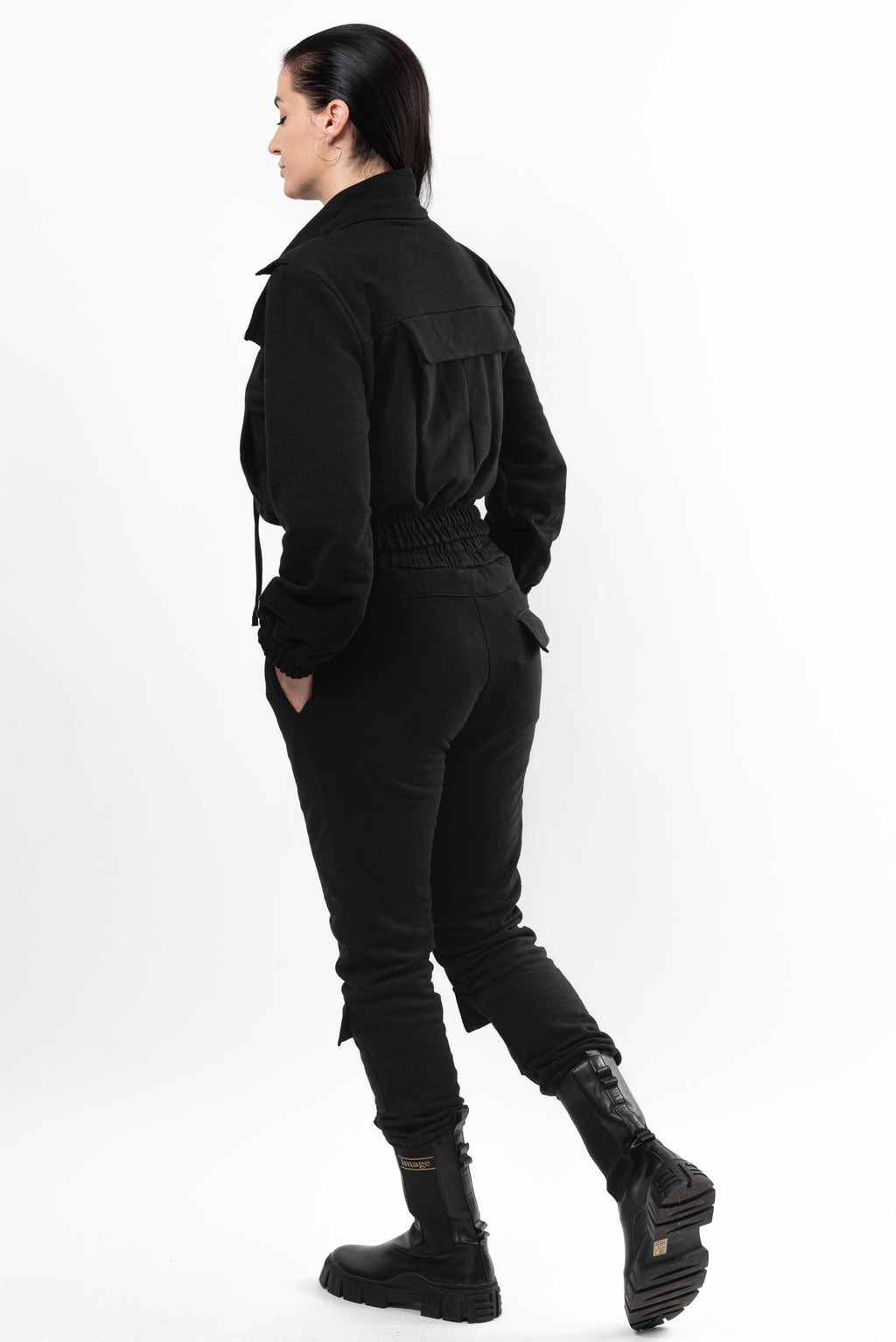 Jacheta bumbac Connection Key - black