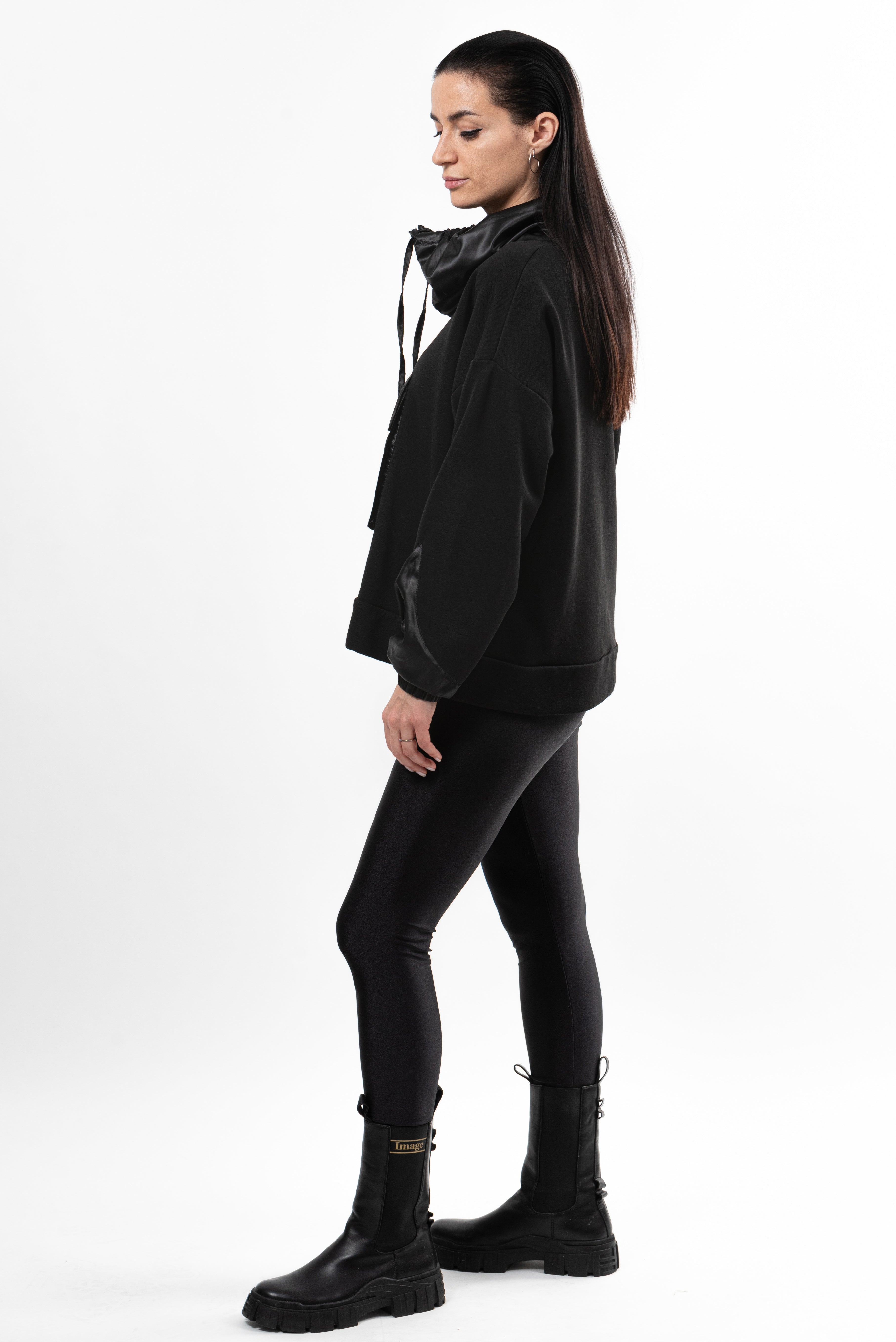 Hanorac dama din bumbac Time Key.