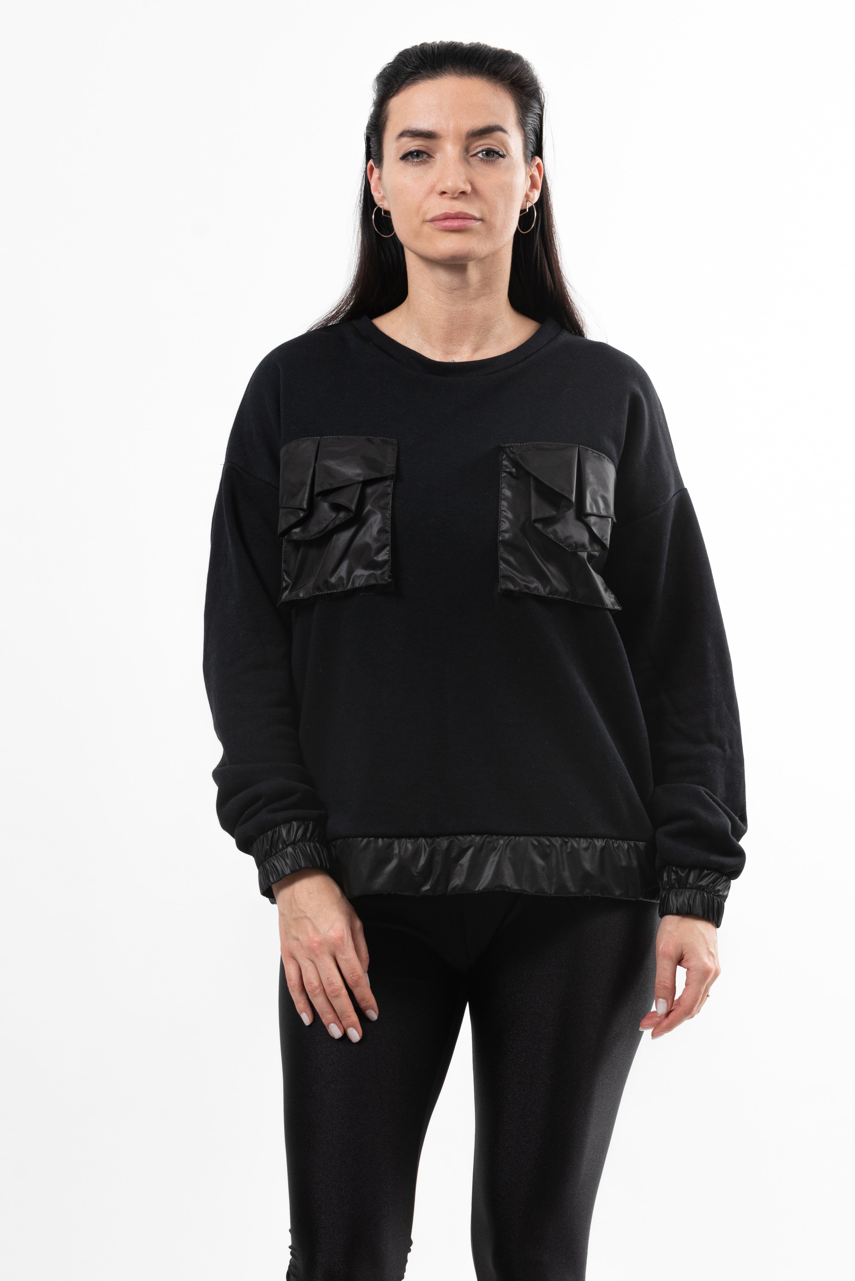 Hanorac dama din bumbac Present Key.