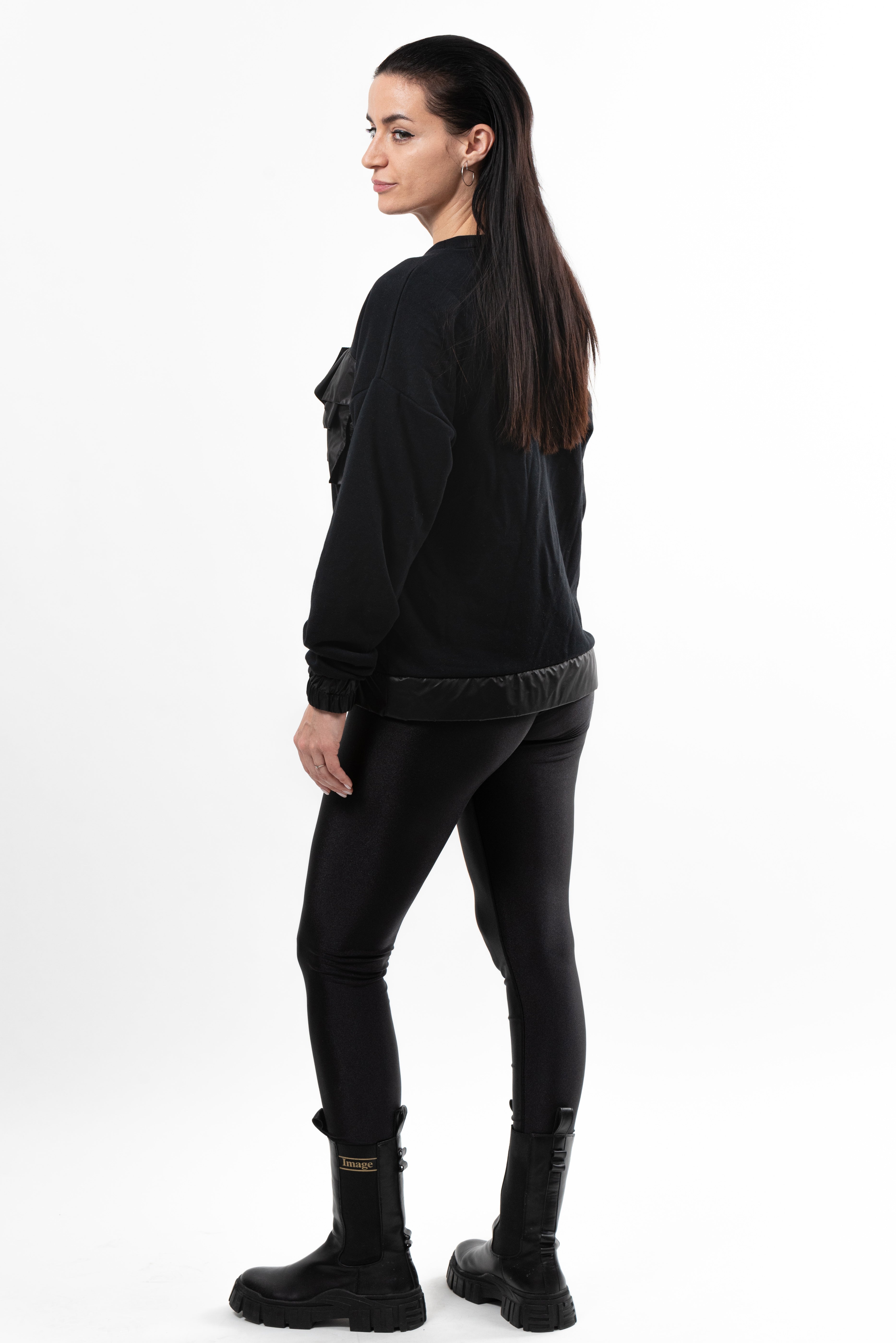 Hanorac dama din bumbac Present Key.