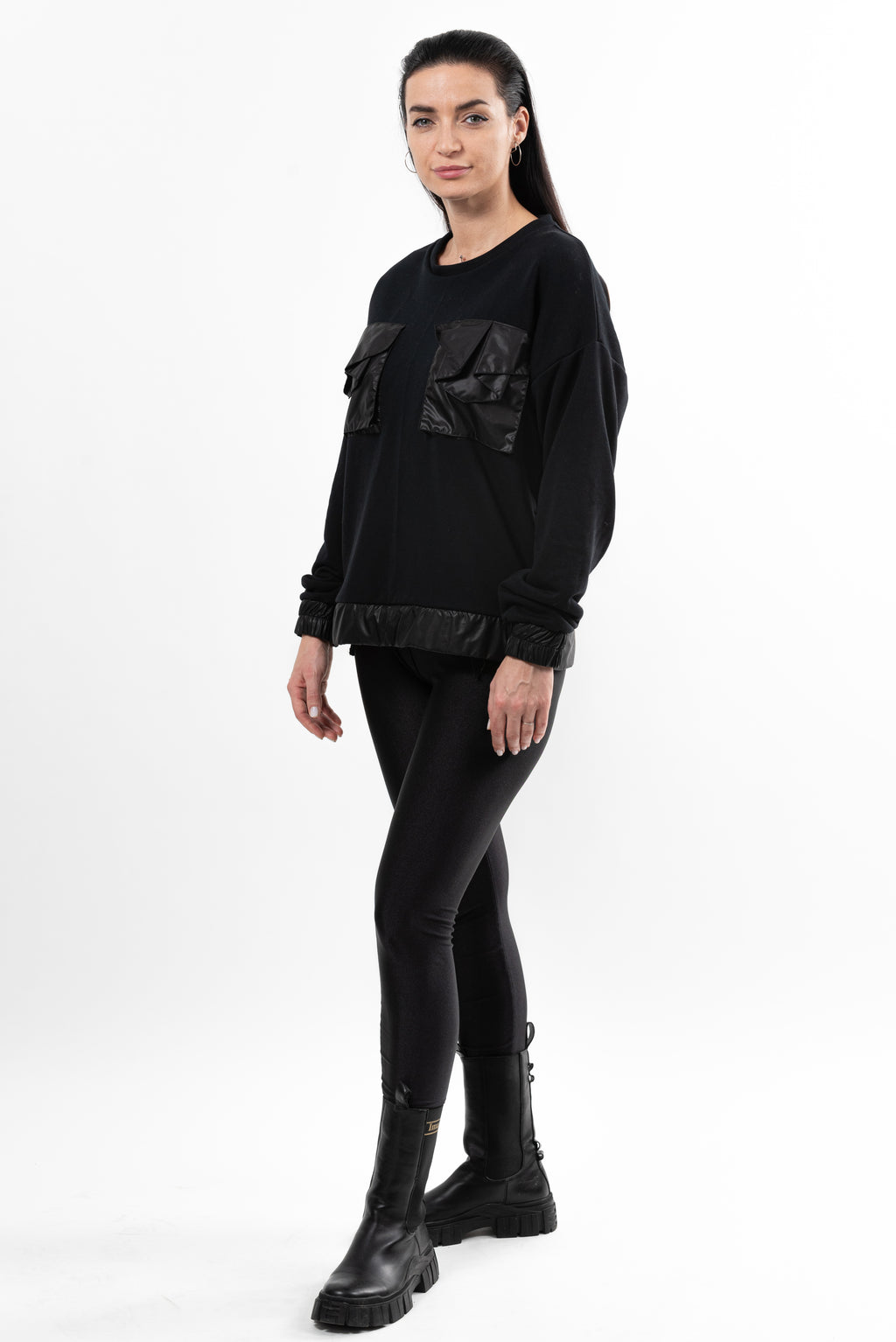 Hanorac dama din bumbac Present Key.