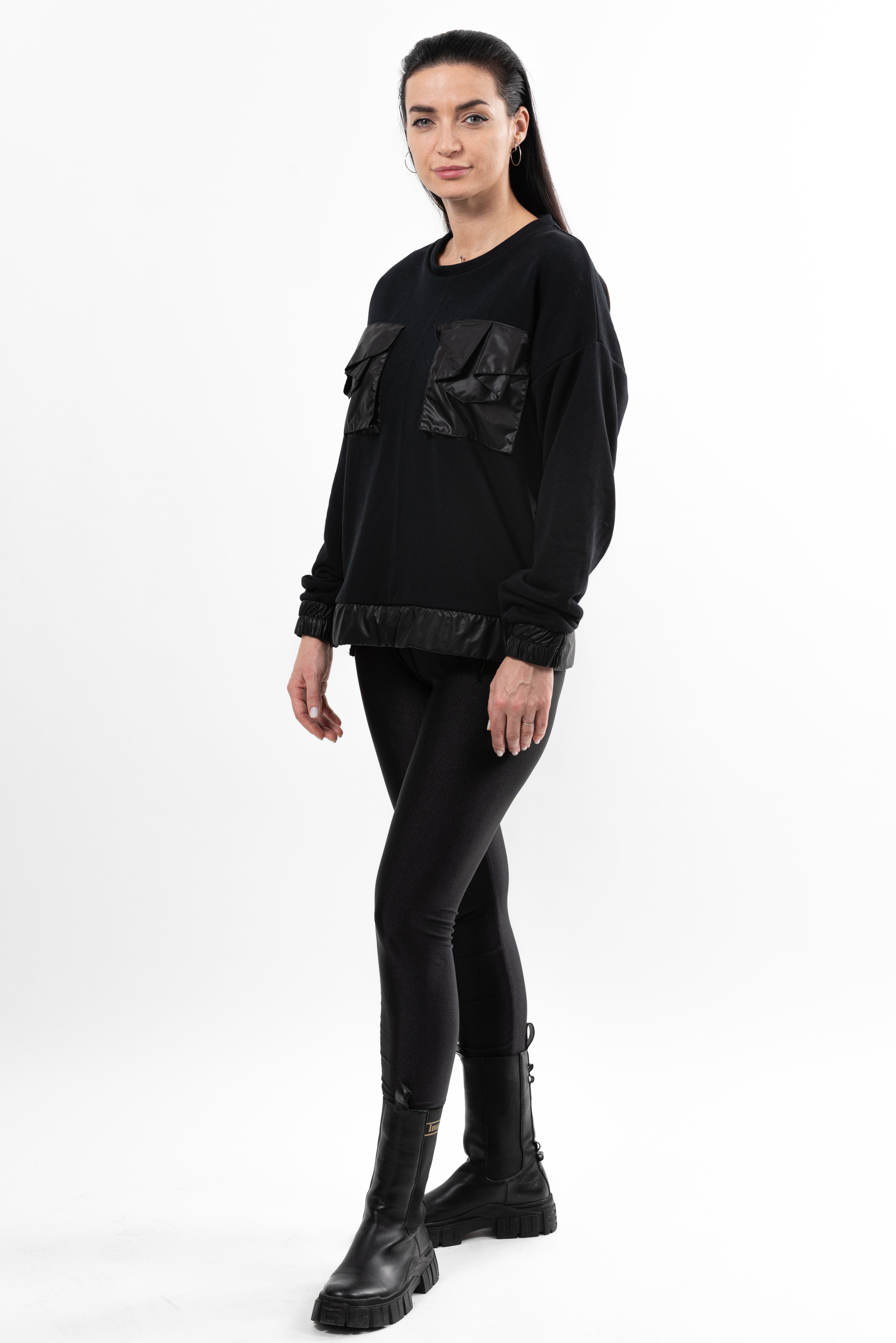 Hanorac dama din bumbac Present Key.