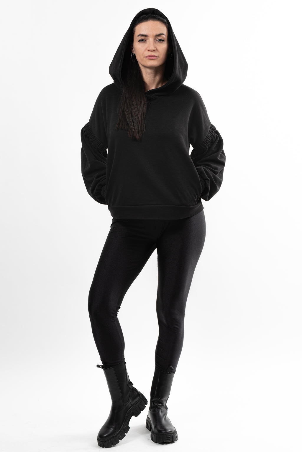 Hanorac dama din bumbac Positive Key.