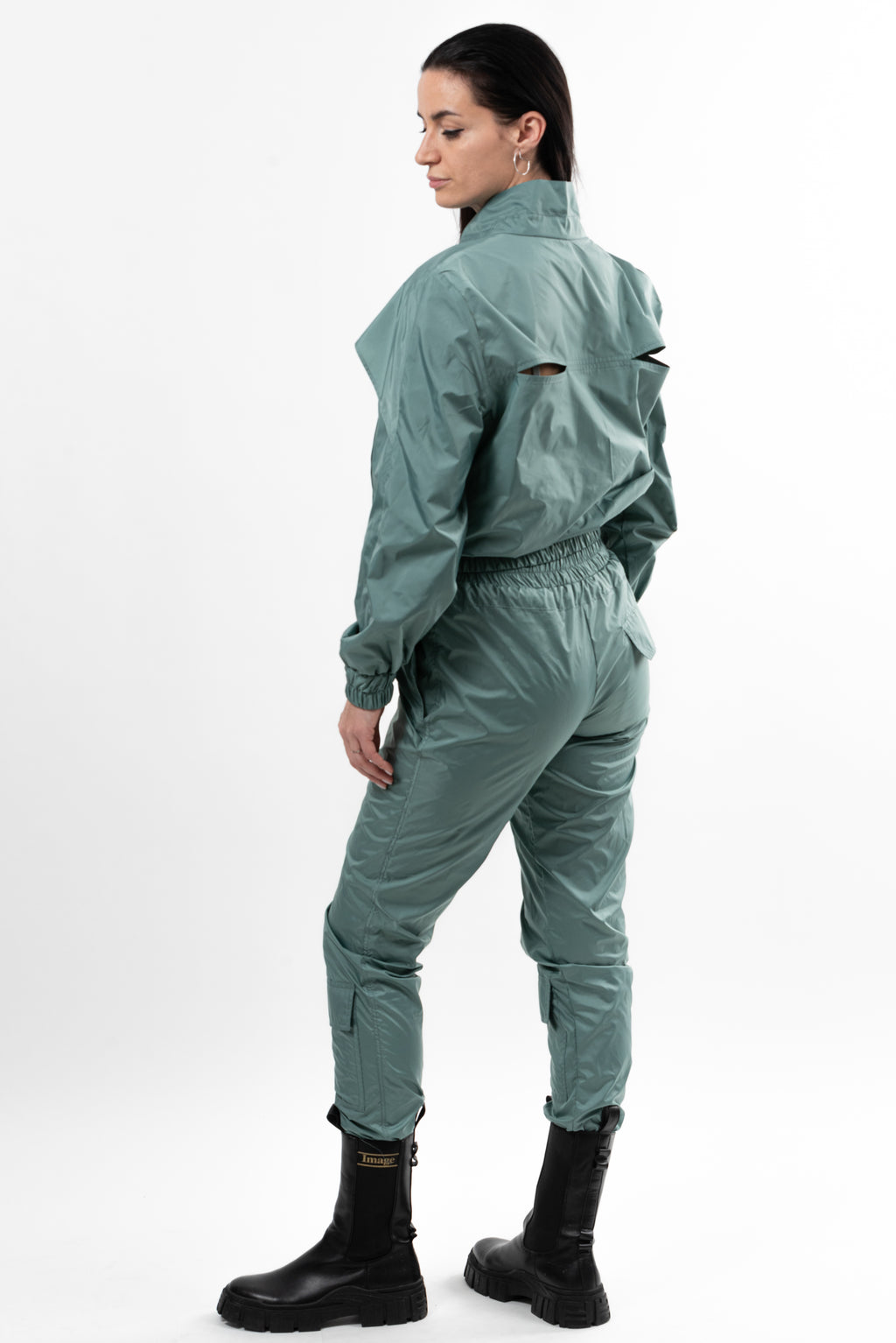 Jacheta dama fas Quiet Key - beryl green