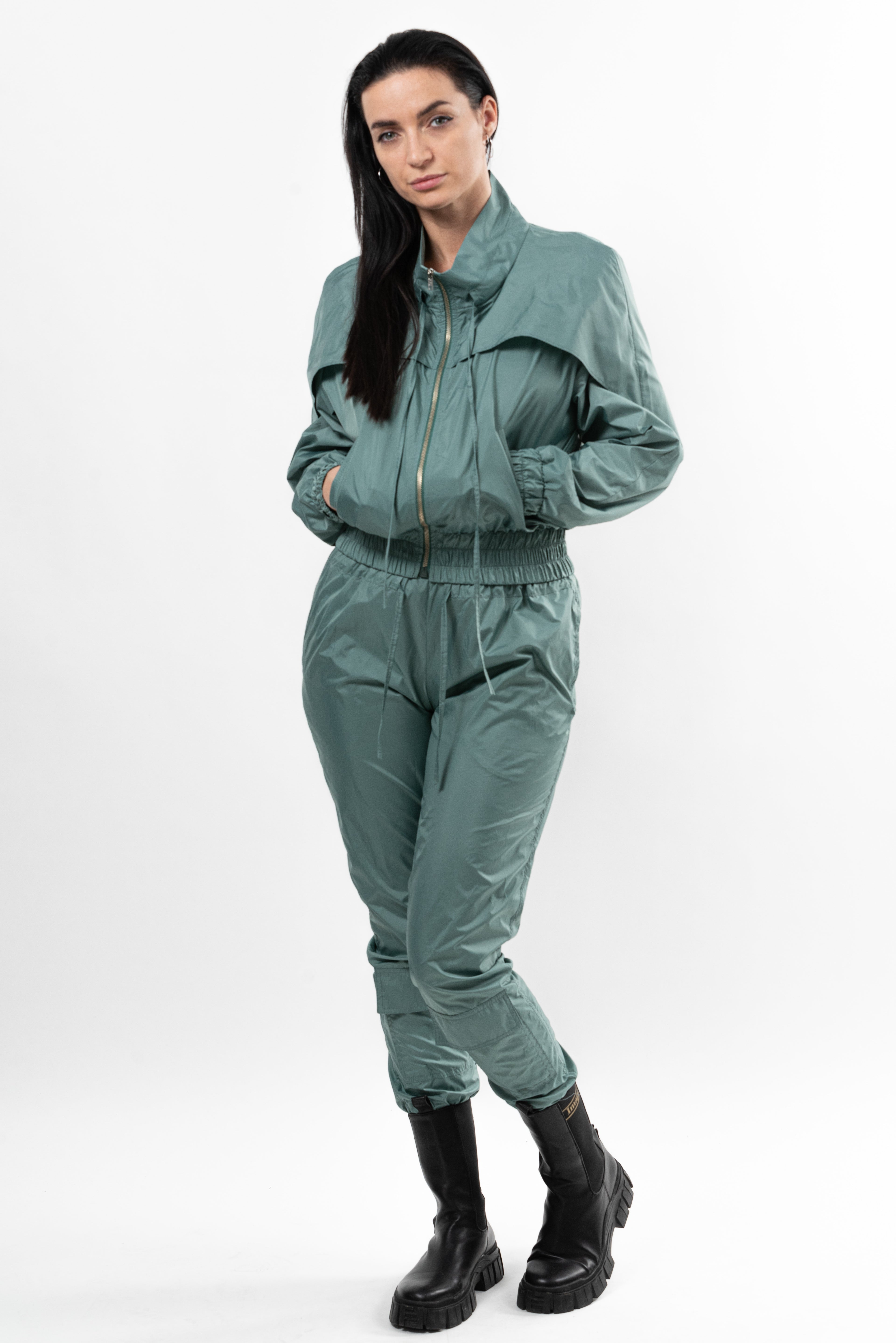 Jacheta dama fas Quiet Key - beryl green