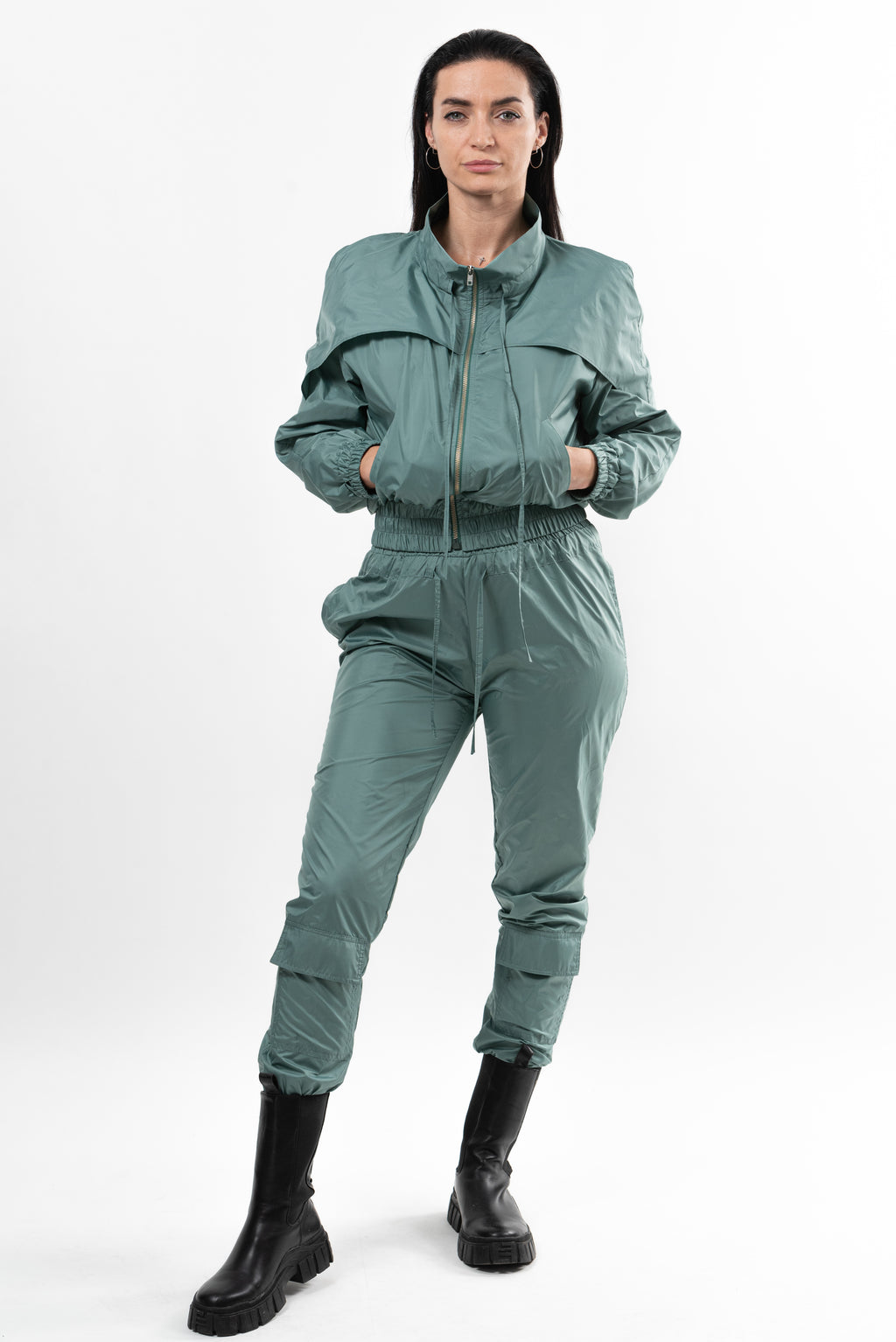 Jacheta dama fas Quiet Key - beryl green