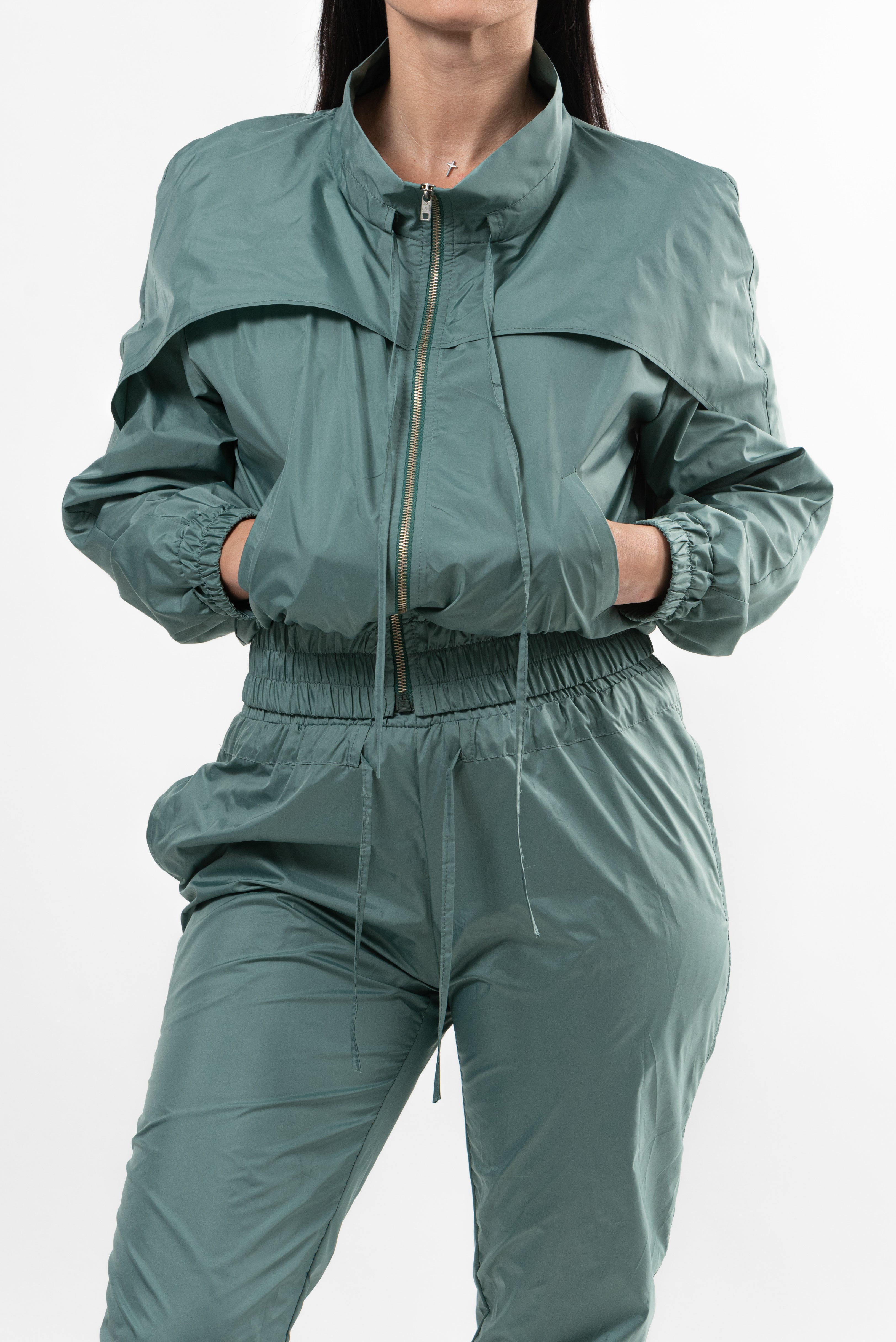 Pantalon dama fas Simplicity Key - beryl green