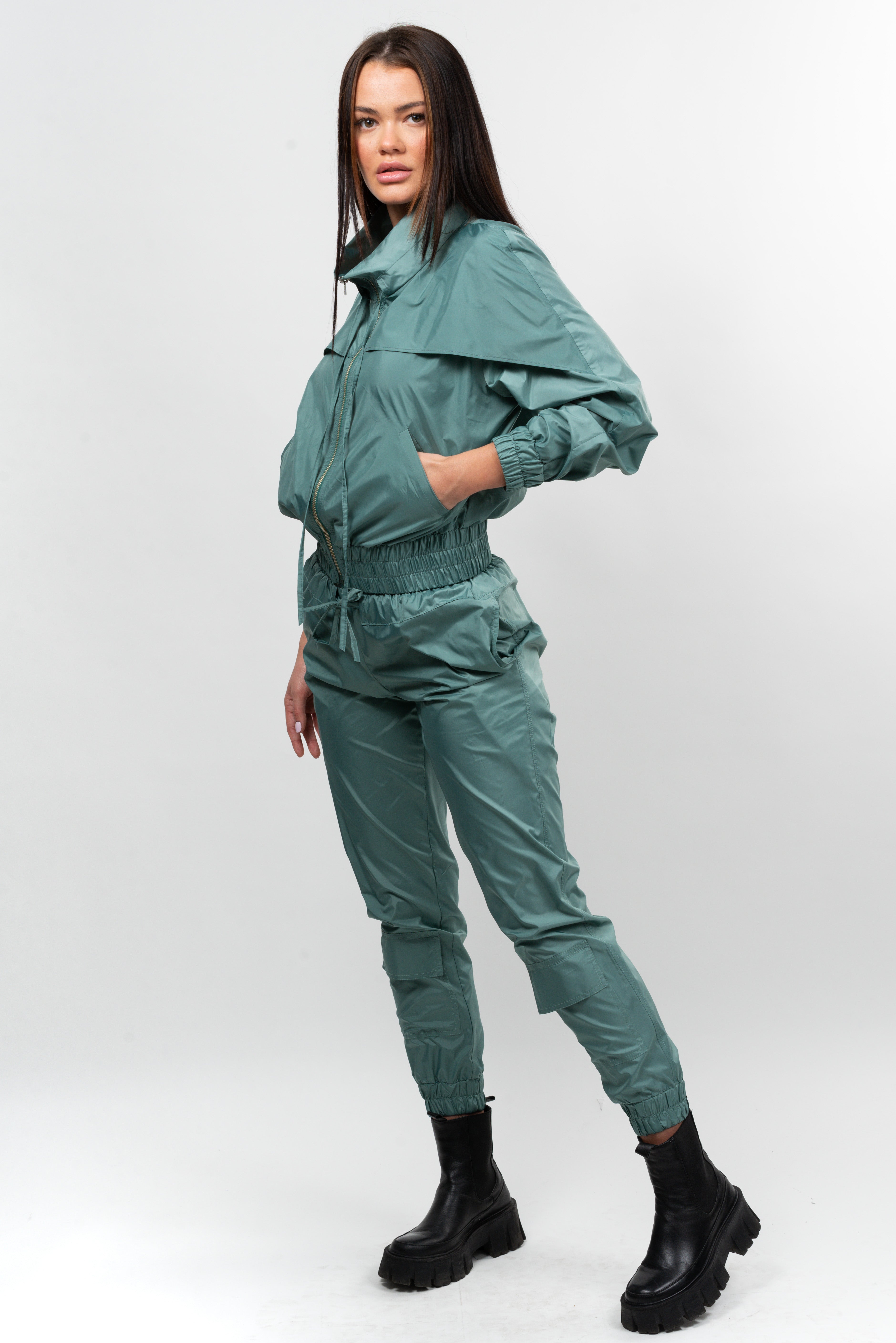 Pantalon dama fas Simplicity Key - beryl green