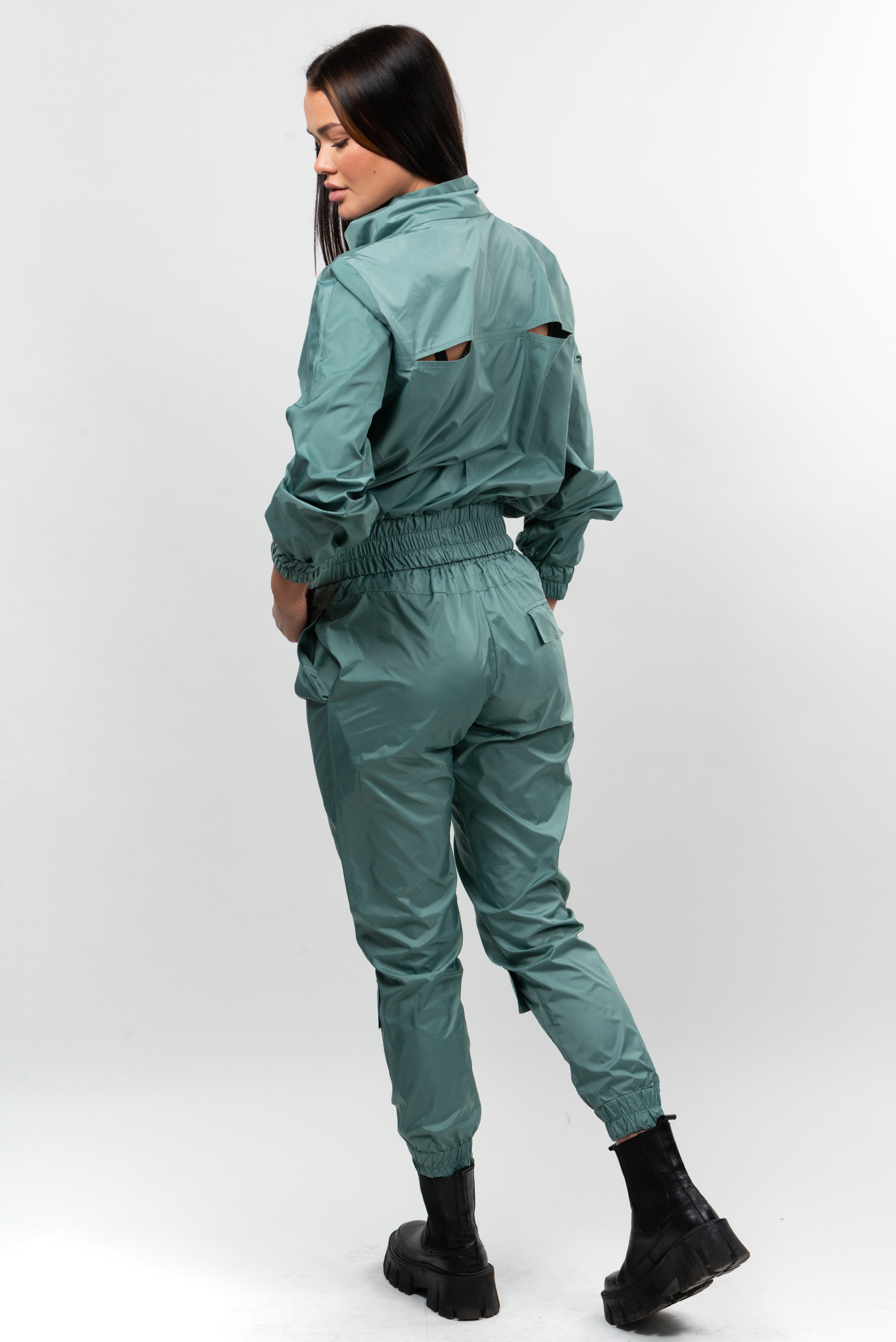 Jacheta dama fas Quiet Key - beryl green