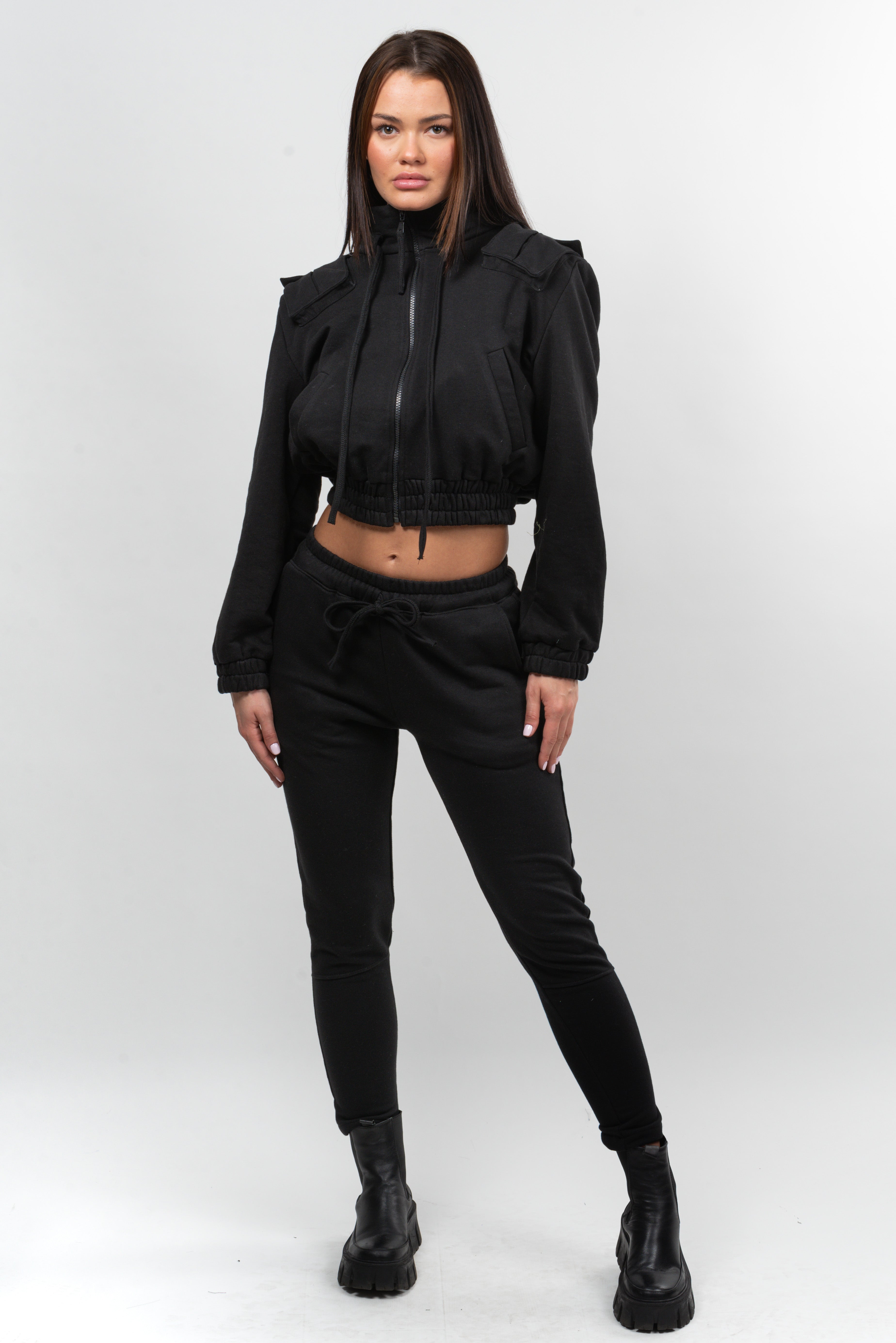 Jacheta bumbac Connection Key - black