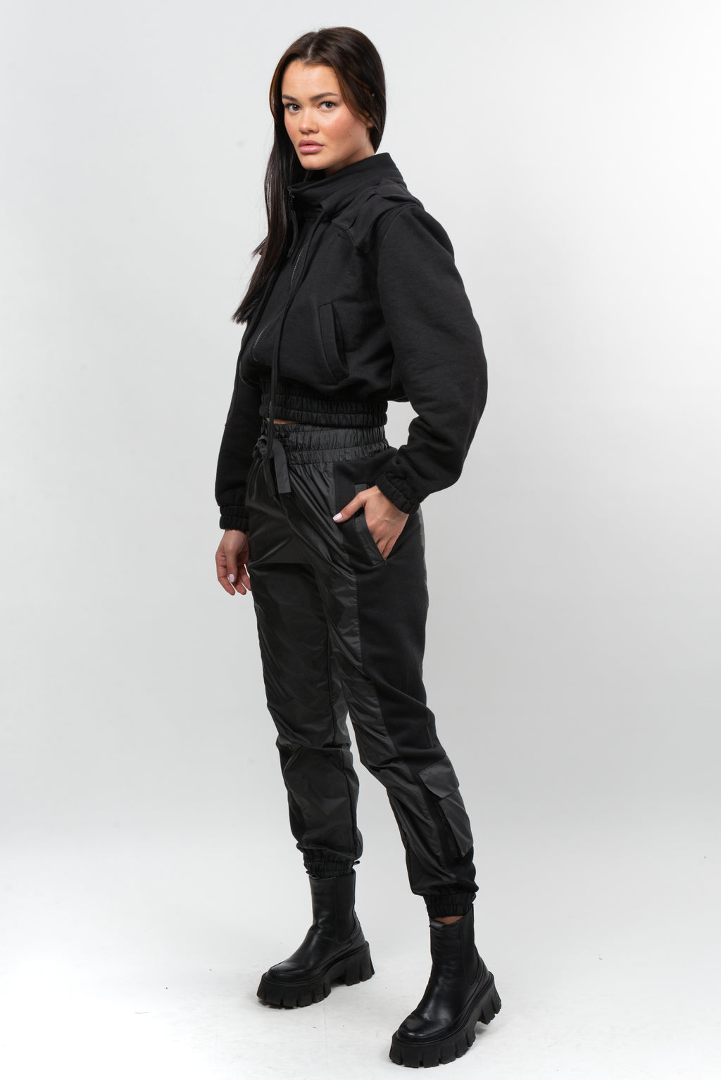 Jacheta bumbac Connection Key - black