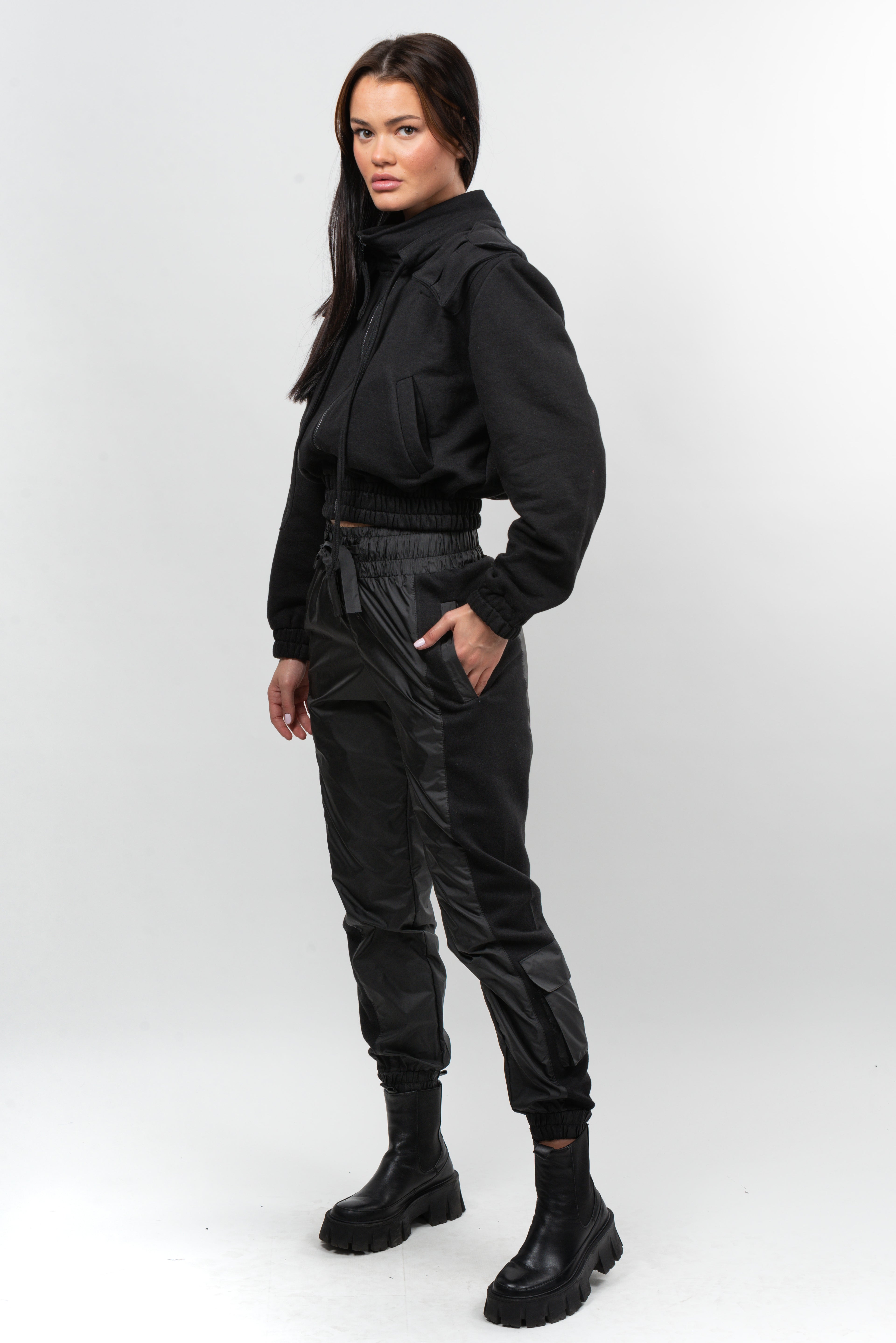 Jacheta bumbac Connection Key - black