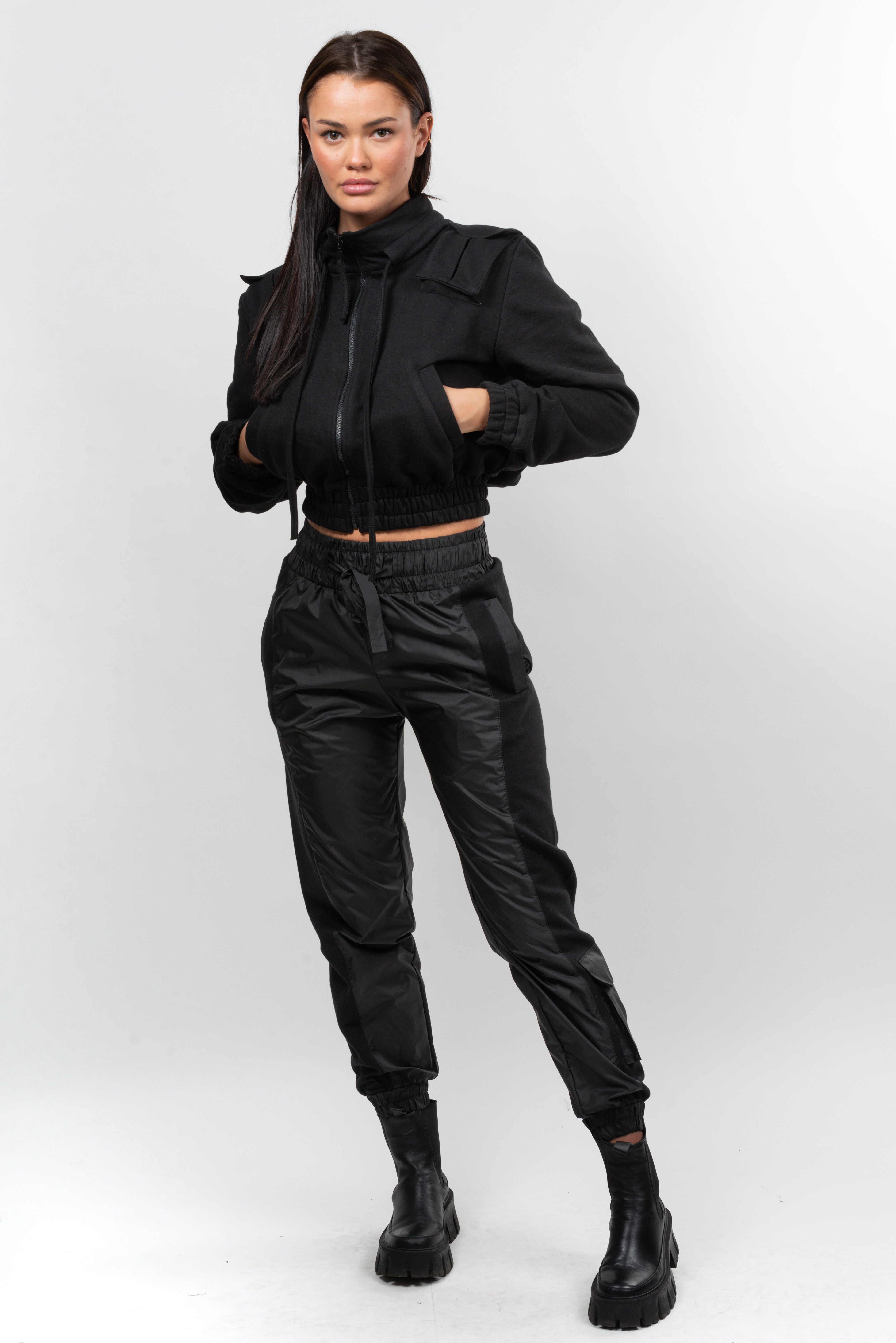 Jacheta bumbac Connection Key - black