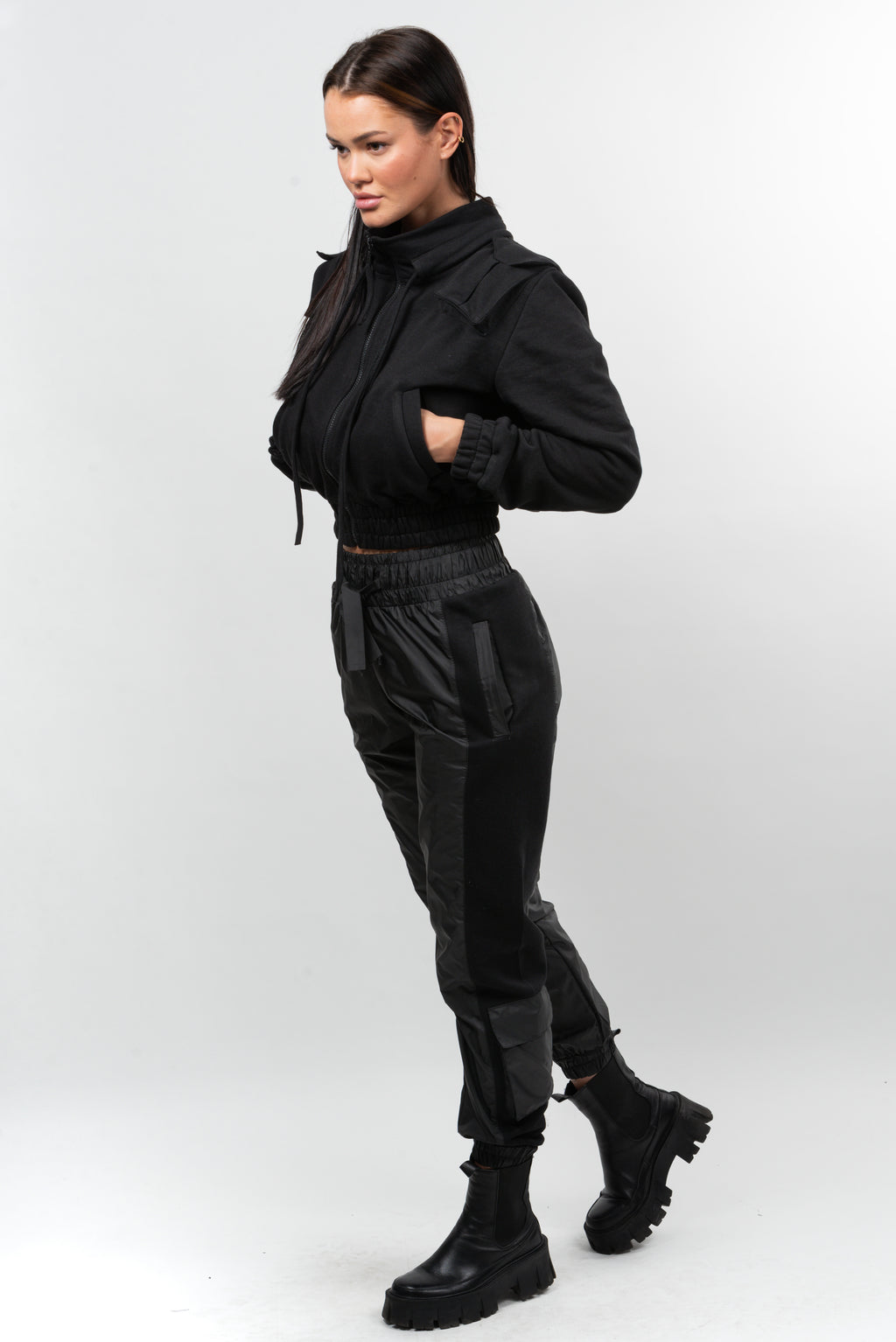 Jacheta bumbac Connection Key - black