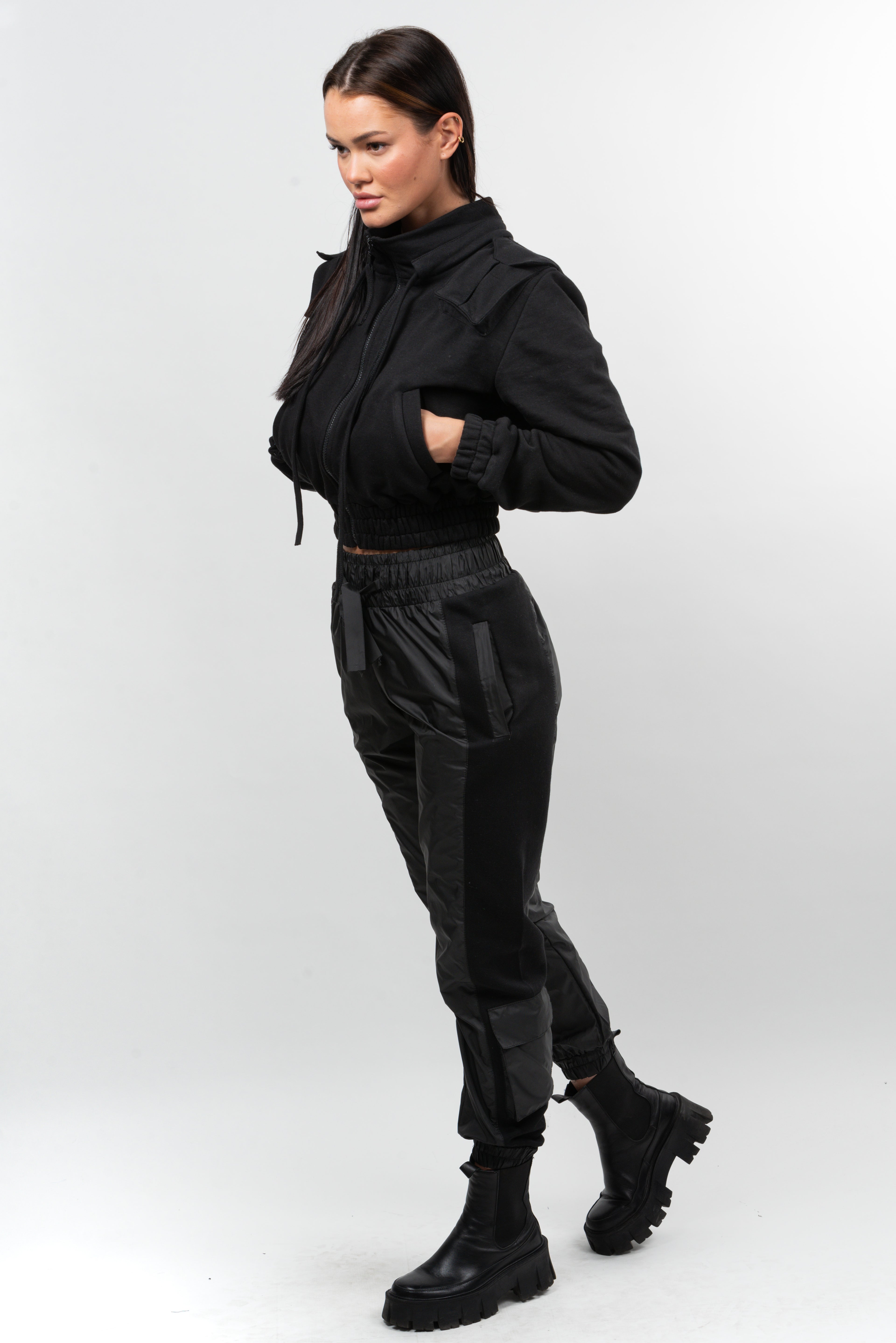 Jacheta bumbac Connection Key - black