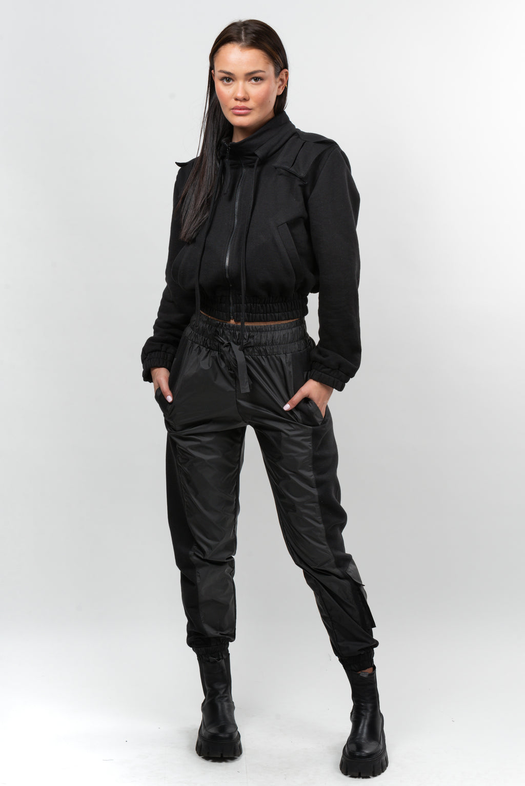 Jacheta bumbac Connection Key - black