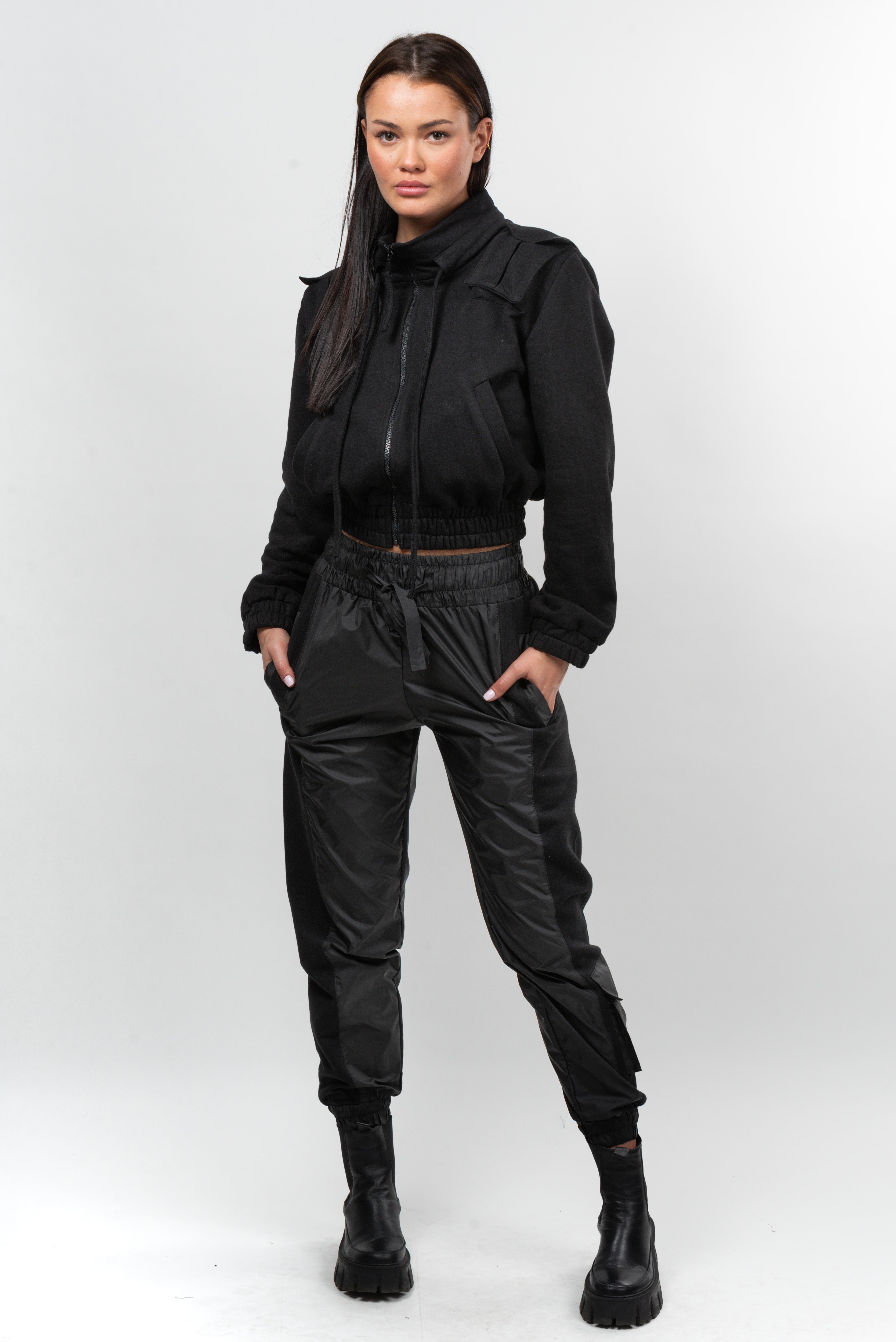 Jacheta bumbac Connection Key - black