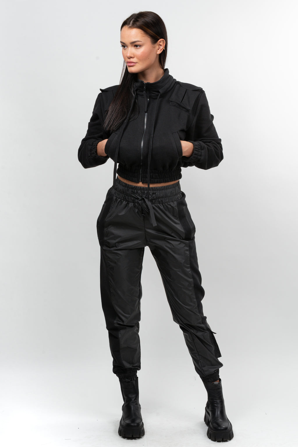 Jacheta bumbac Connection Key - black