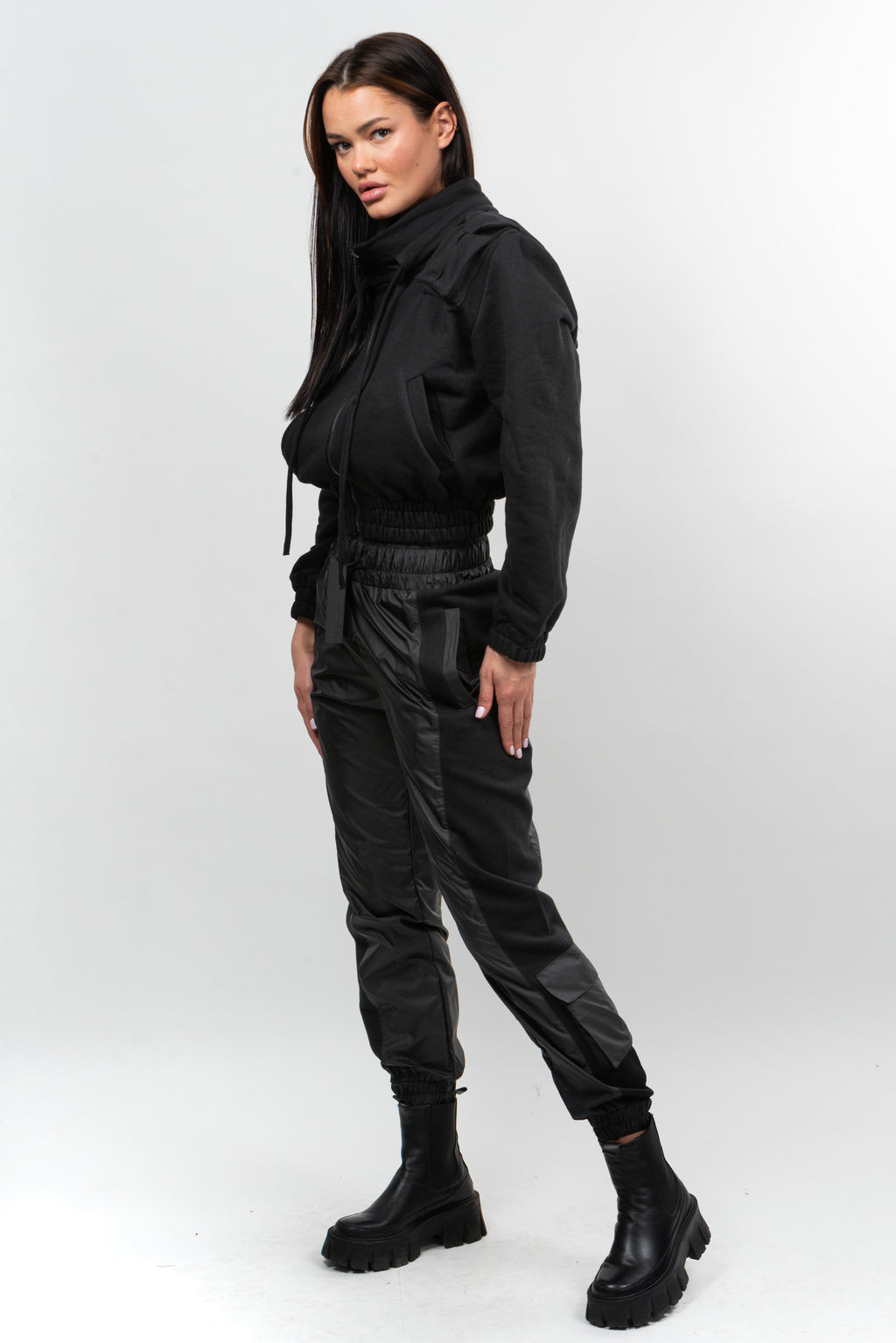 Jacheta bumbac Connection Key - black