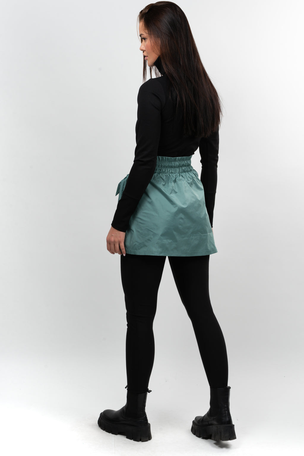 Fusta scurta fas Sky Limit  F1 Key - beryl green.